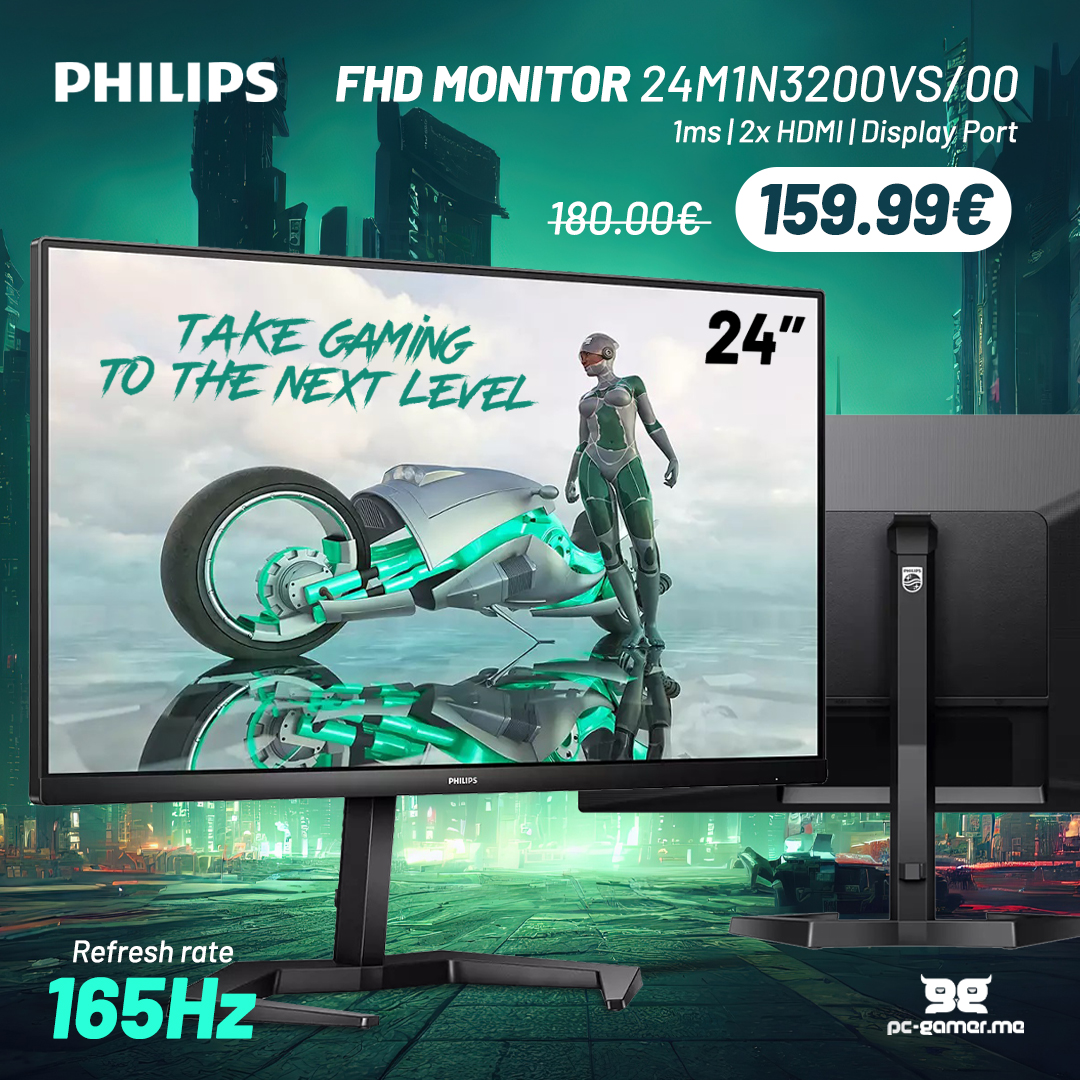 Philips 24M1N3200VS VA 1ms 165 Hz